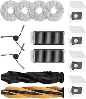 Compatible For Dreame X50 Ultra ，Robot Vacuum Cleaner Main Side Brush Hepa Filter Mop Cloth Dust Bag Accessories