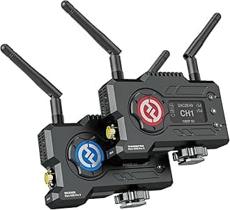 Hollyland Mars 400S PRO II Wireless SDI HDMI Video Transmission System Support 0.07s Latency 450ft Range, 4APP Monitoring, 1080p 12Mbps 5G for Videographer/Photographer/Filmmaker/Cinematographer