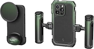 SmallRig x Brandon Li Mobile Video Kit for iPhone 16 Pro, Phone Cage with FilMov Lightweight Phone Case Kit, Rotatable Wireless QR Handles, 67MM Magnetic VND Filter Kit, Support for MagSafe - 5002