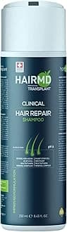 HairMD Hair Growth Shampoo - 250ml | Hair Loss & Regrowth Foam Treatment Biotin, Keratin, Collagen, Pro Vitamin B5| For Slow Growing | Hair Growth Problems for Men and Women