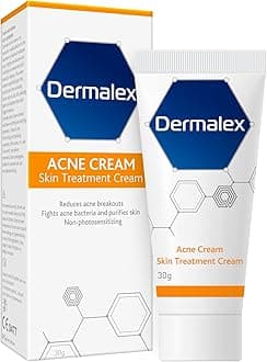Acne Treatment Cream – Clinically Proven to Treat Mild to Moderate Acne Symptoms – 30 g