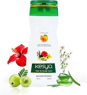 Ashtanga K.S.Varier's Kesya Scalp Care Ayurvedic Hair Wash - Hairfall Control - 100 ml (Pack of 2)