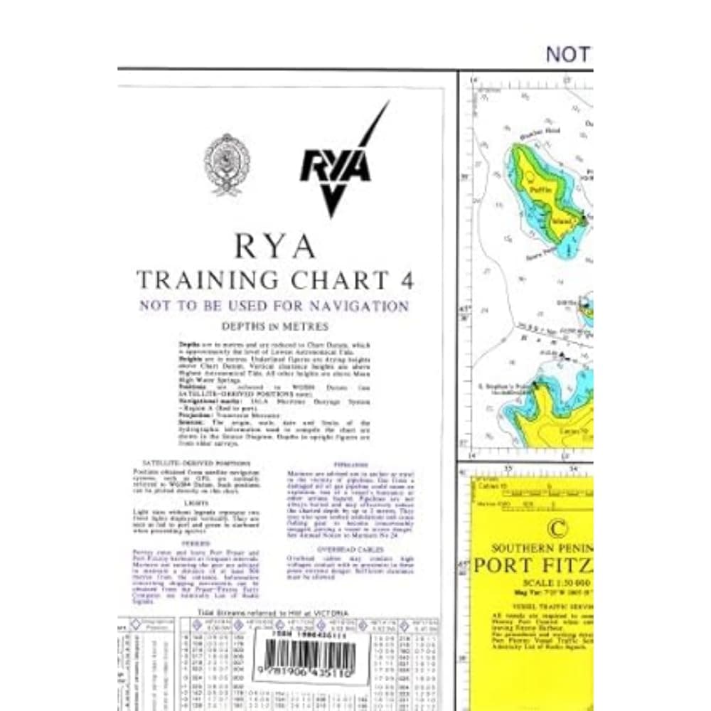 RYA Training Chart (No. 4) Map – December 20, 2007