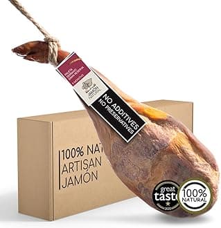 Award-Winning Serrano Ham Leg | Whole Paleta Shoulder 4.5-5kg | Authentic Spanish Jamon | 100% Natural