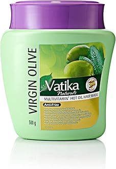 – Multivitamin Virgin Olive Hair Mask - 500g | Hot Oil Treatment Enriched With Multivitamin | Sweet Almond & Henna Extracts For Anti-Frizz Hair Treatment