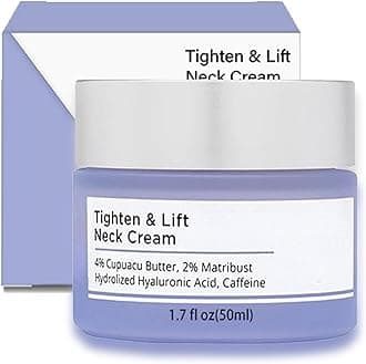 50Ml Tighten And Lift Neck Cream, Go Pure Tighten And Lift Neck Cream, Best For Tightening Sagging Skin,Tighten Neck Tightening Cream, Advanced Neck Firming Cream, Tighten & Lift Firming Neck Cream