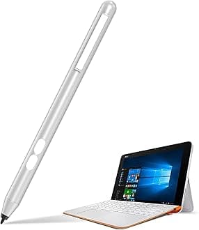 Stylus Pen for ASUS Touchscreen Devices, Active Digital Pen with Ultra-Fine Tip, 1024 Pressure Sensitivity, Palm Rejection for Precision Drawing and Writing