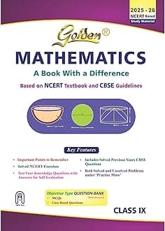 New Age International Pvt Ltd Golden Mathematics: (With Sample Papers) A book with a Difference Class-9 (For 2019 Final Exams)