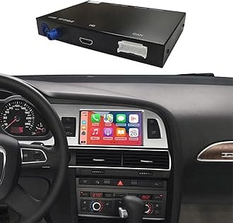 Wireless CarPlay Android Auto Retrofit Kit Compatible with 2009-2017 Audi A4 A5 Q5 S4 S5 with 3GMMI, Support Mirror Link, Backup Camera, YouTube, Original Car Function