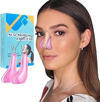 AMIJEAL Nose Shaper Clip - Pain-Free Nose Bridge Straightener Corrector & Rhinoplasty Device