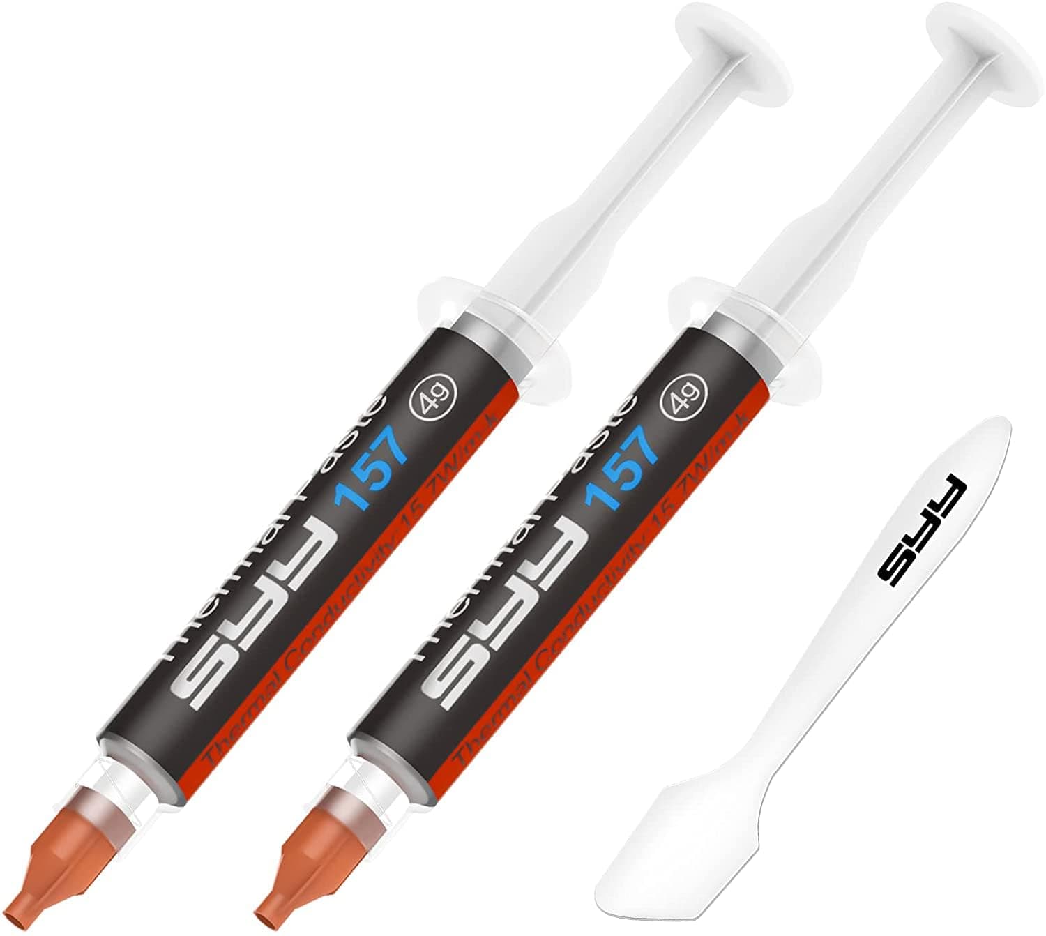 SYY Thermal Paste CPU 8g,with Toolkit, CPU Thermal Compound for IC/Processor/CPU/All Coolers