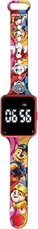 LEXIBOOK DMW060PA Paw Patrol Digital Watch, 12-Hour or 24-Hour time Display, Blue/Red/Yellow