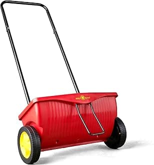 Wolf-Garten "WE 330" Spreader, Red/Yellow/Black, 55.5x26.5x25.5 cm