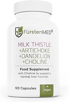 FürstenMED - Milk Thistle with Artichoke Extract, Dandelion Root & Choline