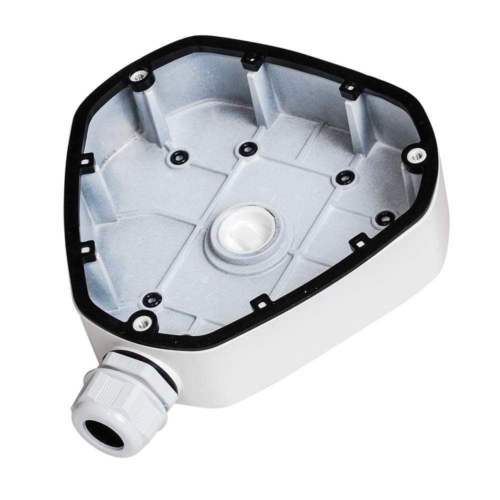 DS-1280ZJ-DM25 Bracket, Wall Mount Bracket, Hide Cable Junction Box, Fisheye Camera Bracket Compatible with Dome Camera DS-2CD6362F-I, DS-2CD6332FWD-I, DS-2CD6362F-IS, S-2CD63C2F-IVS，Indoor