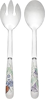 Butterfly Meadow 2pc Serving Set , White -, 0.84 LB