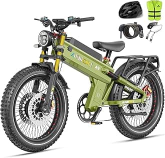 ANIIOKI6000W A9 Pro Max Dual Motor Ebike,Electric Bike with 60V 70/80ah Battery,45+ Mph Top Speed, 26 * 4.8" Fat Tire Dirt Bike, 200 Miles Commuting Bike，2025 Upgraded Version
