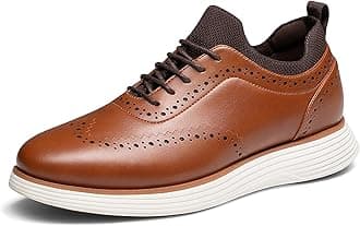 Men's Dress Sneakers Oxfords Casual Formal Business Wingtip Brogue