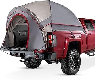 NapierBackroadz Truck Bed with Waterproof Material Coating, Comfortable and Spacious 2 Person Camping Tent, Compact and Full Size Regular Bed Long Bed, Waterproof Bed Tent, Durable and Sturdy Tent