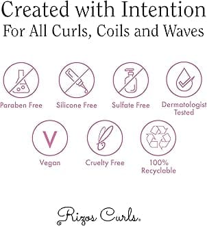 Rizos Curls Starter Kit for Styling, Refreshing and Detangling Curls and Defining Cream and Light Fixing Gel Package, Improves and Defines Curls, Adds Volume and Preservation