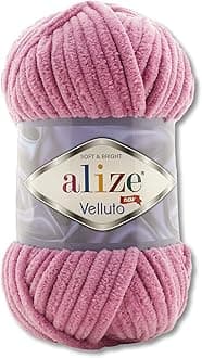 100 g Alize Velluto Wool in 30 Selections (98 | Rose)