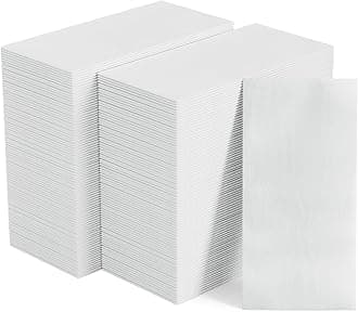 1000PACK Disposable Hand Towels for Bathroom, Soft and Absorbent Paper Guest Towels Disposable Decorative Bathroom Hand Napkins for Kitchen, Parties, Weddings, Dinners
