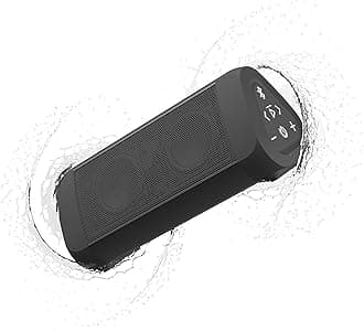 OontZ Angle 3 ULTRA Portable Bluetooth 4.2 Speaker: Excellent Stereo Sound Rich Bass 14Watt Loud Volume 100’ Bluetooth Range, Play to two together, Splashproof, by Cambridge SoundWorks