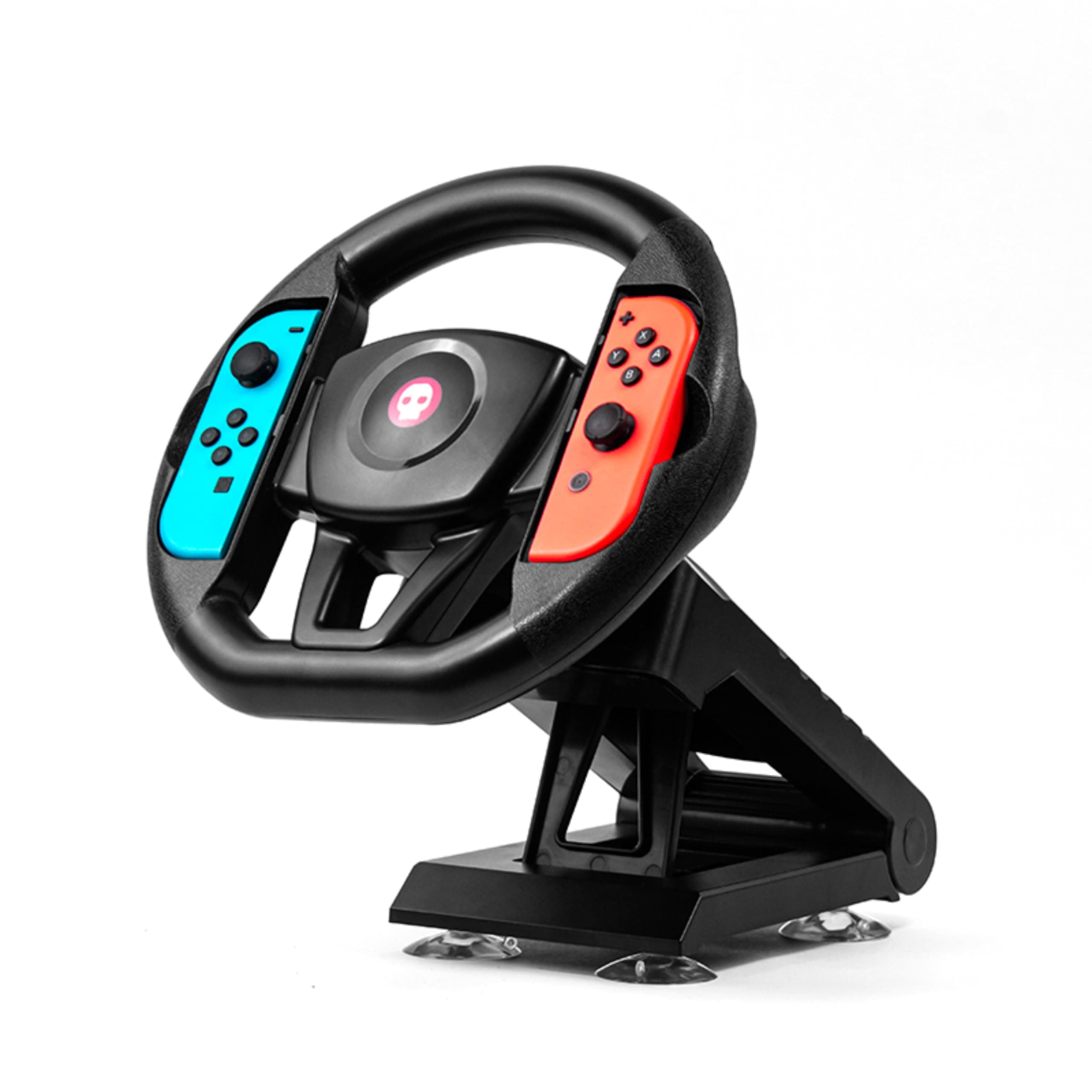 Switch Joy-Con Steering Wheel Table Attachment, Compatible with Nintendo Switch Racing Wheel Accessory,Black