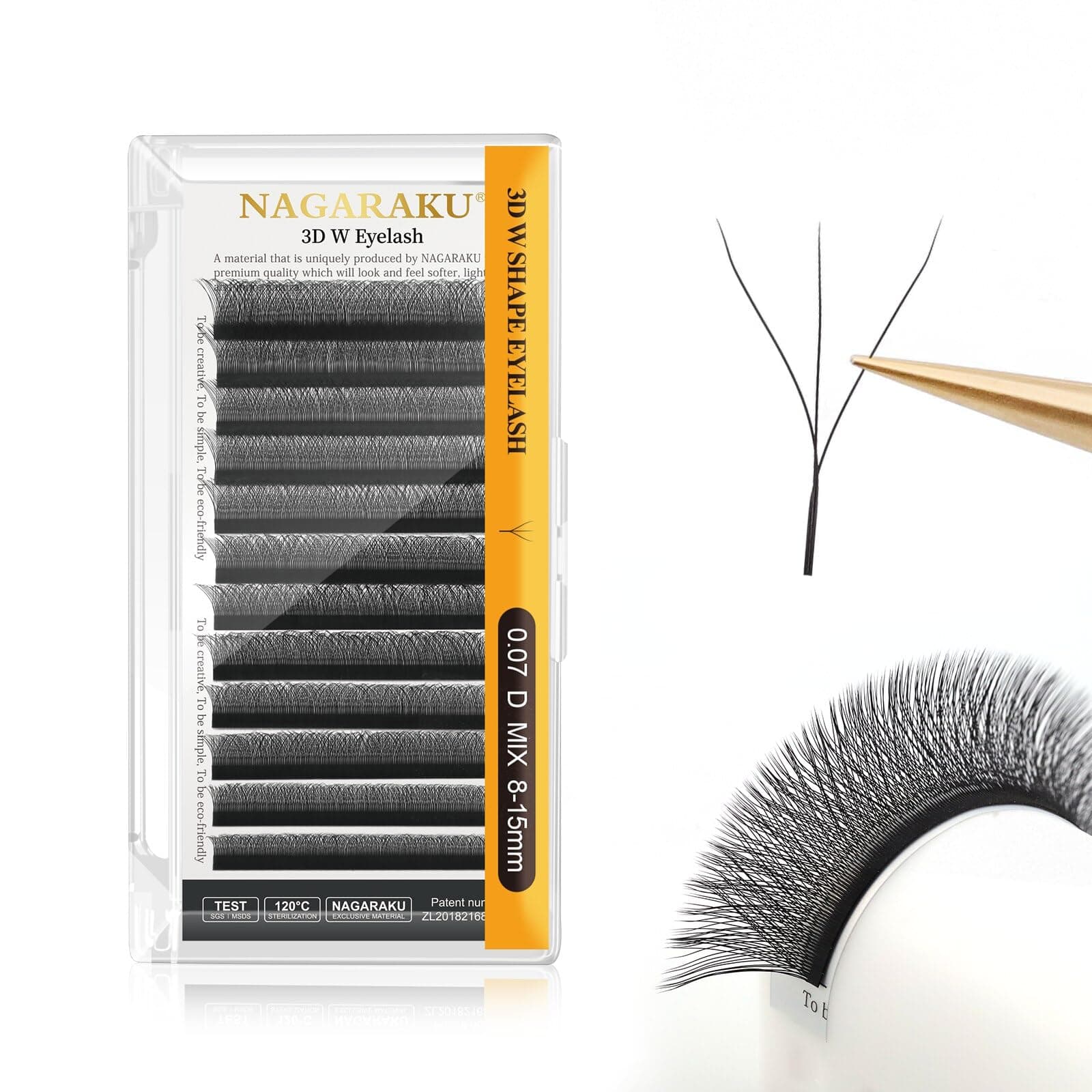 3D W volume lash