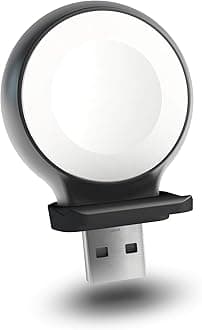 USB Charger (Charging Cable/Wireless Charger) Compatible with Apple Watch Series 5, Series 4, Series 3, Series 2 & Series 1 (USB-A Connector | MFI Certified)