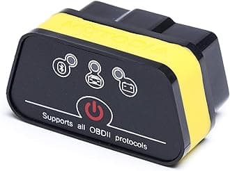 MotoDia iCar Bluetooth Check Engine Reader, Diagnostic Scan Tool, Fault Code Reader & Clear Errors (for Android)