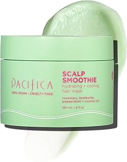 Scalp Smoothie Hydrating Scalp Treatment & Leave-On Hair Mask, Cooling Relief for Dry, Flaky, Itchy Scalp & Thinning Hair, Vegan & Cruelty-Free, 6 fl oz