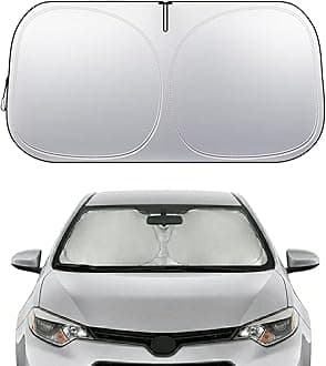 Corolla Windshield Sun Shade, Front Windshield Shade for Sun, Folding Sunshade Windshield Visor for Toyota Corolla 2002-2008