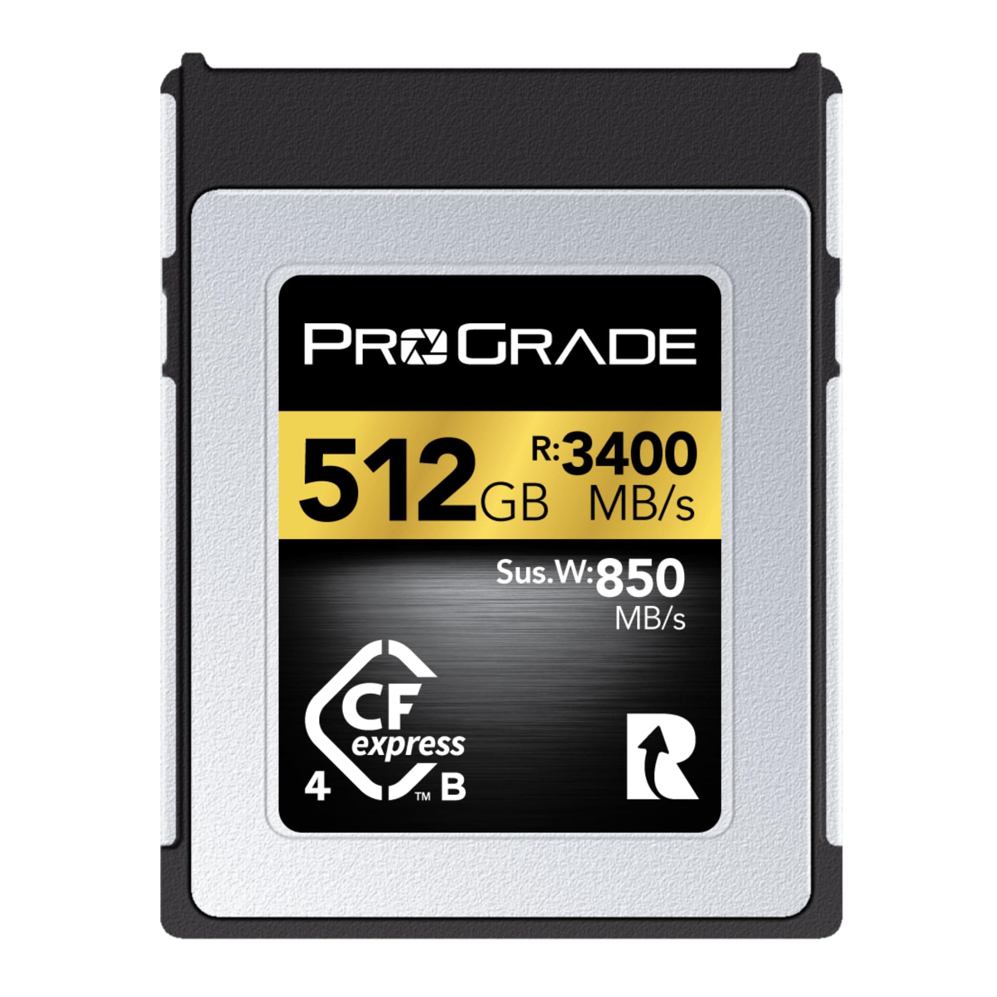 Memory Card - CFexpress 4.0 Type B for Cameras | Optimized for Express Transfer of Files & Large Storage | 512GB Gold Series