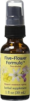 Flower Essence Services Five Flower Formula in Glycerin Spray, 1 Ounce