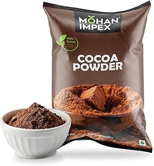 Mohan Impex Cocoa Powder 500gm [HoReCa Pack]