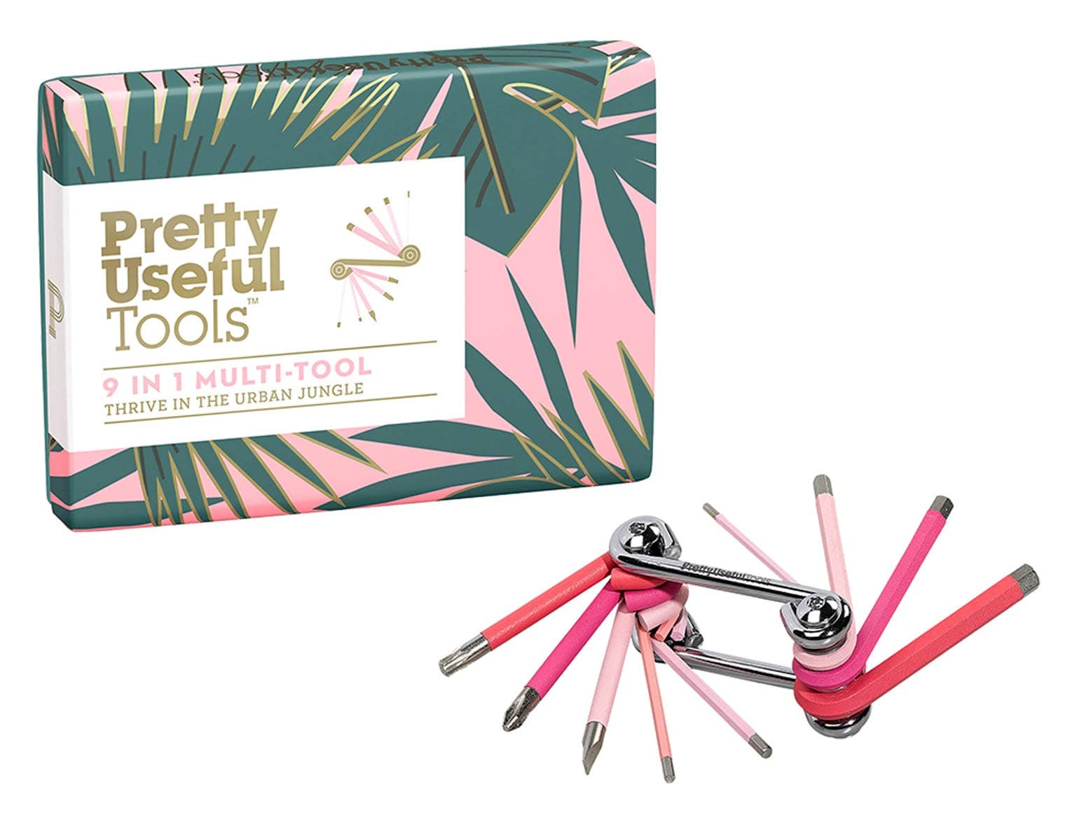 Pretty Useful Tools 9-In-1 Screwdriver/Hex Key Multi Tool