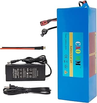 Battery 48v 10ah, 8/14/ 20ah Lithium Battery for Ebike 500W 750W 1000W 1200W BMS 30A Motor of Electric Bike Bicycle Scooter (48v 10ah & Charger)