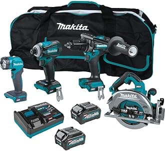 Makita Xgt 40V Max Combo Kit 4Pc