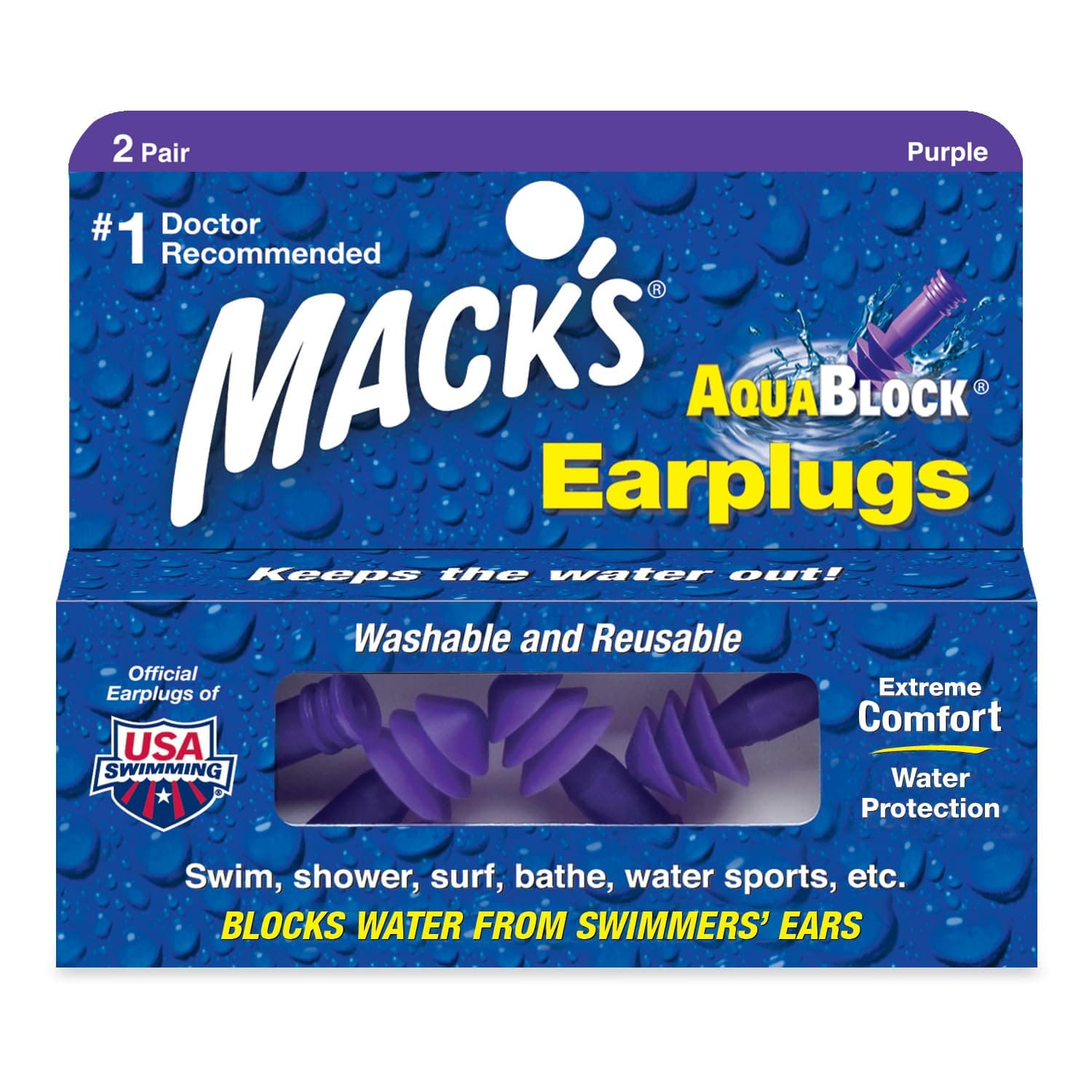 Macks Aqua Block Ear Plugs