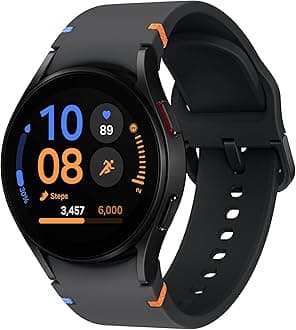 Samsung Galaxy Watch FE 40mm LTE AI Smartwatch w/Fitness Tracking, BIA Sensor, Personalized HR Zones, Heart Rate Tracker, Sleep Monitor, 2024, Black (US Version) (Renewed)