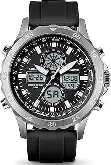 Watches for men, Waterproof Fashion Business Casual Multifunction Chronograph Quartz Men's Watch with Calendar Nylon Strap