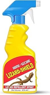 - Home-Secure Lizard-Shield Lizard Repellent Spray | Chemical-Free Anti Lizard Spray | Natural, Herbal, Safe Lizard Repellent For Home -275 ml, Upto 90 Days Long Lasting Protection From Lizards