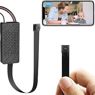 Small Camera Nanny Cam 1080P HD WiFi Camera Security Cameras for Home