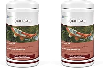 99416 Pond Salt Treatment for Pond and Garden Water Features, 2-Pound Bulk, White (Pack of 2)