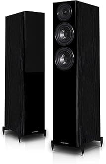 Wharfedale Diamond 12.3 Passive Floorstanding Speakers - Black (Pair)