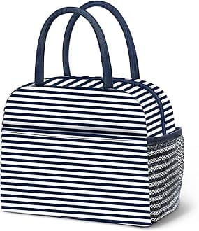 DALINDA Lunch Bag Women, Lunch Box for Women Men Reusable Insulated Lunch Tote Bag, Handbags Case High Capacity for Travel Work Picnic, Navy Blue2
