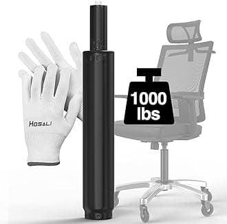 HOSALI Office Chair Gas Lift Cylinder-Office Chair Replacement Parts, Heavy-Duty Gas Lift Cylinder Fits Most Chairs,Highest End Class 4 Hydraulic Pneumatic Piston,Universal Size