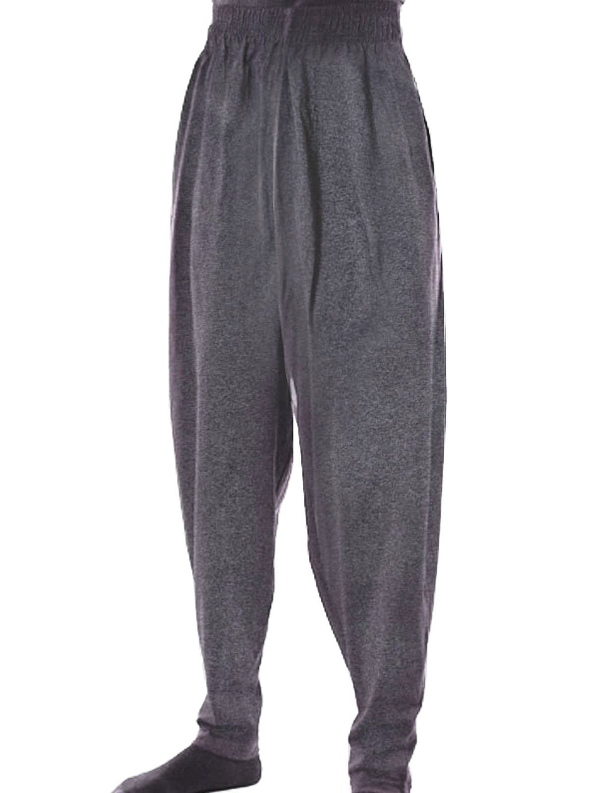 BAGGY GYM WORKOUT PANTS-Solid Charcoal