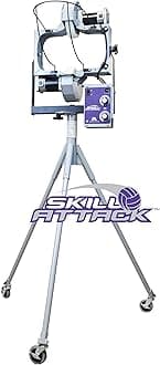 Skill Attack Volleyball Machine and Individual Training Tool for Serve Receive, Defensive and Attacking Drills, by Sports Attack